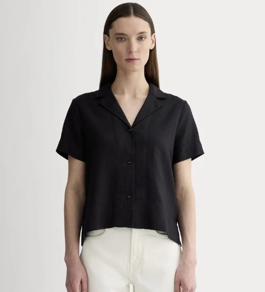Everlane Linen Short-Sleeve Button-Down